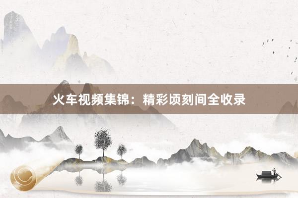 火车视频集锦：精彩顷刻间全收录